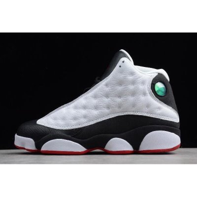 Nike Air Jordan 13 Retro Beyaz / Siyah / Kırmızı Basketbol Ayakkabısı Türkiye - 2H8B9GGM